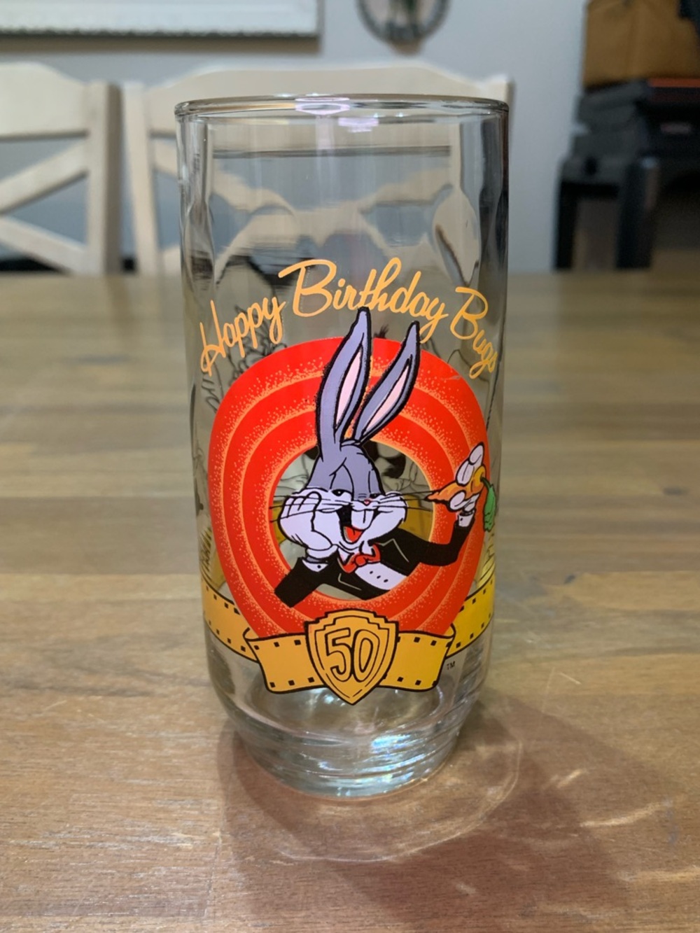 Looney Tunes 50th Anniversary Glass